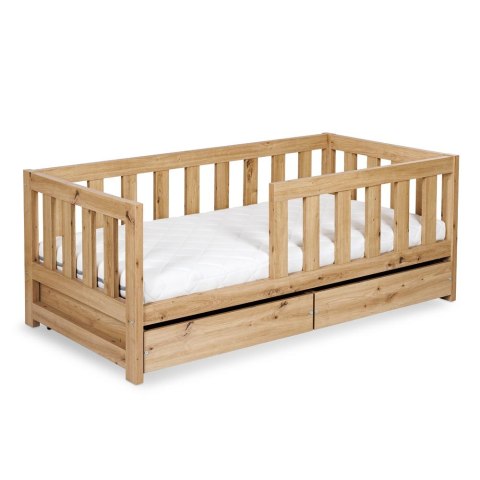 Łóżko młodzieżowe KLUPS AMELIA dąb 160×80