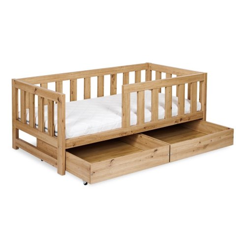 Łóżko młodzieżowe KLUPS AMELIA dąb 160×80