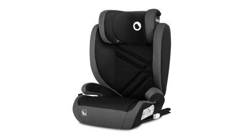 Lionelo HUGO BLACK GREY i-Size 100–150 cm – fotelik z ISOFIX