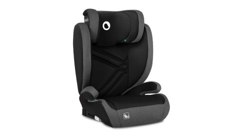 Lionelo HUGO BLACK GREY i-Size 100–150 cm – fotelik z ISOFIX