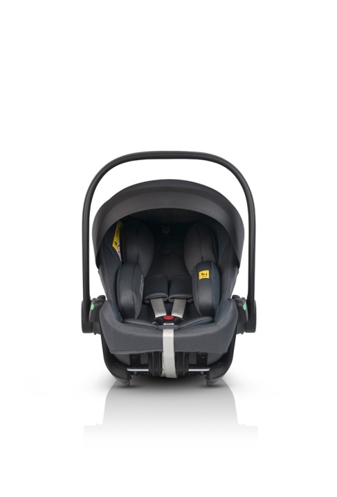 EASYGO BUZ XTD PRO i-Size Granito – fotelik rozkładany do spania z bazą ISOFIX