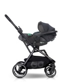 EASYGO BUZ XTD PRO i-Size Granito – fotelik rozkładany do spania z bazą ISOFIX