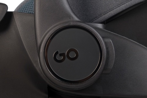 EASYGO BUZ XTD PRO i-Size Granito – fotelik rozkładany do spania z bazą ISOFIX