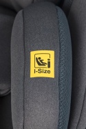 EASYGO BUZ XTD PRO i-Size Granito – fotelik rozkładany do spania z bazą ISOFIX