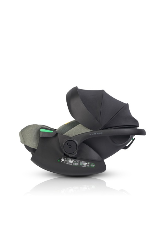 EASYGO BUZ XTD PRO i-Size Granito – fotelik rozkładany do spania z bazą ISOFIX