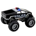 Auto Terenowe Policyjne Off-Road RC Zdalnie Sterowane Czarne 1:16