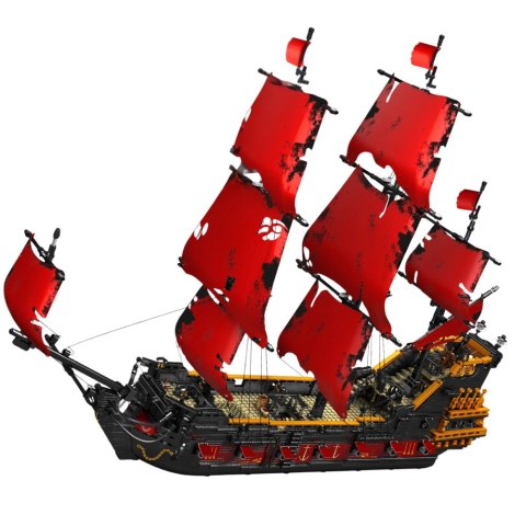 Klocki Konstrukcyjne Statek Piracki Czerwone Żagle 3139 el.
