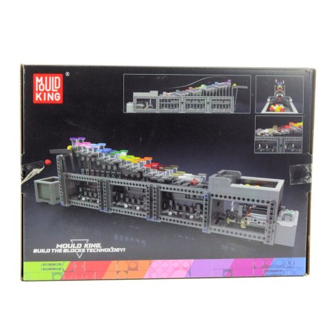 Klocki Konstrukcyjne Tor Na Kulki Z Silnikiem Elektrycznym 1038 el.