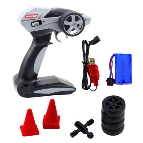 Samochód Wyścigowy Auto Do Driftu RC Czarno Zielone 30km/h 1:16