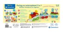 Interaktywny Pociąg Ze Zwierzątkami 3w1 Język Polski Clementoni 50802