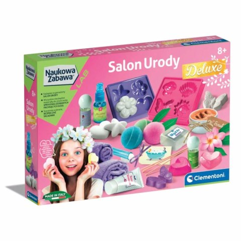 Naukowa Zabawa Salon Urody Kule do Kąpieli Mydełka Kremy Język Polski Clementoni 50690