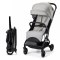 Kinderkraft INDY 3 URBAN GREY – lekki wózek spacerowy do 15 kg, składanie jedną ręką, kompaktowy