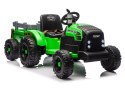 Traktor Na Akumulator CH9959B Z Przyczepą Jasno Zielony 24V