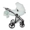 Junama Candy Premium 04 Mint – wózek dziecięcy 2w1 (gondola + spacerówka), ekoskóra, koła żelowe, Max-Click