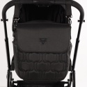 Junama Ellegante 04 Black – wózek dziecięcy 2w1 (gondola + spacerówka) | koła żelowe, UV50+