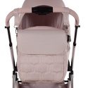 Junama Ellegante 05 Pink – wózek dziecięcy 2w1 (gondola + spacerówka) | koła żelowe, UV50+