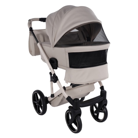 Junama Ellegante Termo Beige – wózek dziecięcy 2w1 (gondola termo-akustyczna + spacerówka)