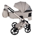 Junama Ellegante Termo Beige – wózek dziecięcy 2w1 (gondola termo-akustyczna + spacerówka)
