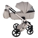 Junama Ellegante Termo Beige – wózek dziecięcy 2w1 (gondola termo-akustyczna + spacerówka)