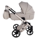 Junama Ellegante Termo Beige – wózek dziecięcy 2w1 (gondola termo-akustyczna + spacerówka)