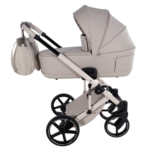 Junama Ellegante Termo Beige – wózek dziecięcy 2w1 (gondola termo-akustyczna + spacerówka)