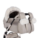 Junama Ellegante Termo Beige – wózek dziecięcy 2w1 (gondola termo-akustyczna + spacerówka)