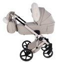Junama Ellegante Termo Beige – wózek dziecięcy 2w1 (gondola termo-akustyczna + spacerówka)
