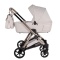 Junama Ellegante 02 Beige – wózek dziecięcy 2w1 (gondola + spacerówka) | koła żelowe, UV50+