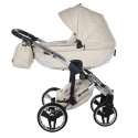Junama Enzo 05 Beige – wózek dziecięcy 2w1 (gondola + spacerówka)