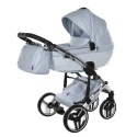 Junama Enzo 06 Blue – wózek dziecięcy 2w1 (gondola + spacerówka)