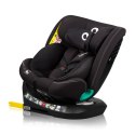 Lionelo Bastiaan One i-Size Black Carbon – obrotowy fotelik 40–150 cm, ISOFIX + Top Tether (R129)