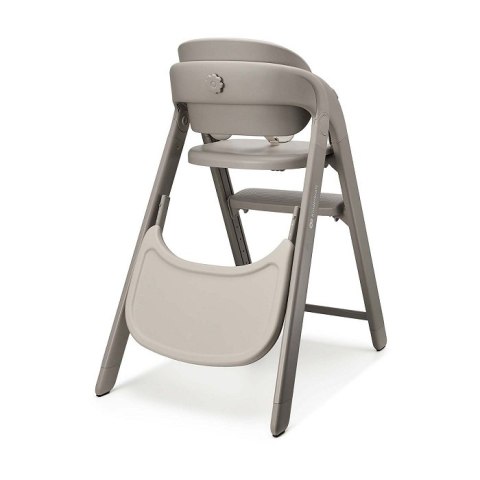 Kinderkraft TINO Beige – krzesełko do karmienia 2w1 do 110 kg, regulowane