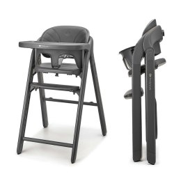 Kinderkraft TINO Grey – krzesełko do karmienia 2w1 do 110 kg, regulowane