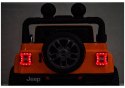 Pojazd Na Akumulator Jeep Rubicon 4x4 DK-JWR556 4x200W 24V Pomarańczowy