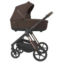 Espiro MILOO 308 – wózek uniwersalny 2w1 gondola + spacerówka Chocolate