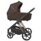 Espiro MILOO 308 – wózek uniwersalny 2w1 gondola + spacerówka Chocolate