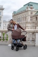Espiro MILOO 308 – wózek uniwersalny 2w1 gondola + spacerówka Chocolate