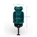 Kinderkraft I-360 2 PLUS Green i-Size – fotelik samochodowy 40–150 cm, obrót 360°, ISOFIX
