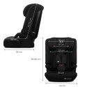 Kinderkraft I-COMFY i-Size BLACK – fotelik samochodowy 76–150 cm