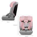 Kinderkraft I-COMFY i-Size PINK – fotelik samochodowy 76–150 cm