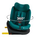 Kinderkraft I-GROW 2 PLUS GREEN i-Size – fotelik samochodowy 40–150 cm, obrotowy 360°