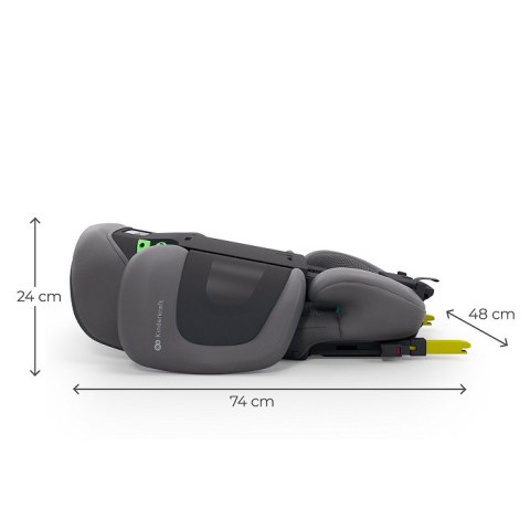 Kinderkraft XPAND 2 PRO i-Size 100–150 cm Grey – fotelik samochodowy
