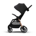 Kinderkraft GRANDE 2 BLACK – wózek spacerowy do 22 kg, amortyzacja, duże koła