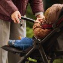 Kinderkraft GRANDE 2 GREY – wózek spacerowy do 22 kg, amortyzacja, duże koła