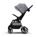Kinderkraft GRANDE 2 GREY – wózek spacerowy do 22 kg, amortyzacja, duże koła