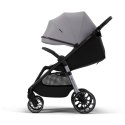 Kinderkraft GRANDE 2 GREY – wózek spacerowy do 22 kg, amortyzacja, duże koła