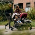 Kinderkraft GRANDE 2 BEIGE – wózek spacerowy do 22 kg, amortyzacja, duże koła