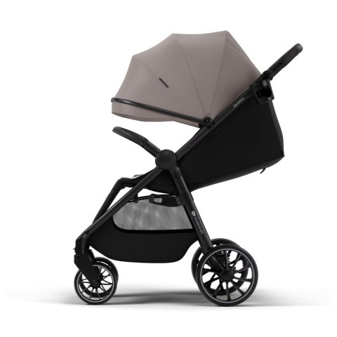 Kinderkraft GRANDE 2 BEIGE – wózek spacerowy do 22 kg, amortyzacja, duże koła