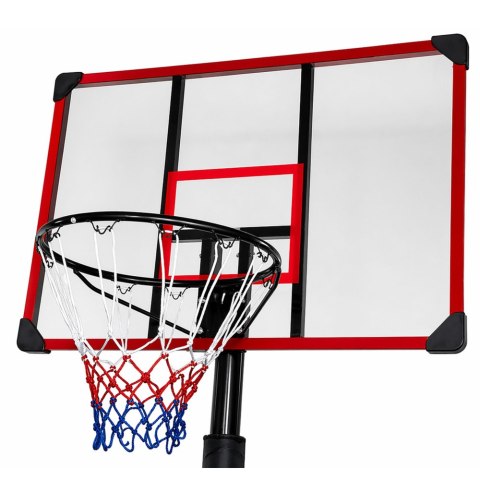 Kosz do Koszykówki Mobilny Regulowany Stojak 200-305cm CDB-001B