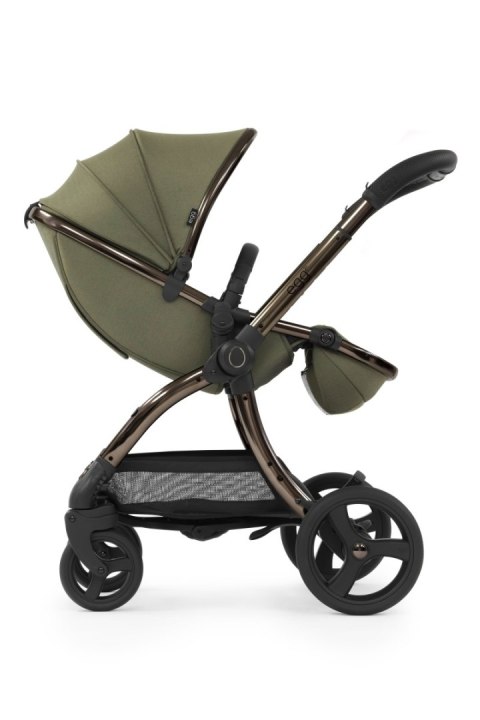 Egg 2 Hunter Green – wózek spacerowy premium do 25 kg, amortyzacja, składany